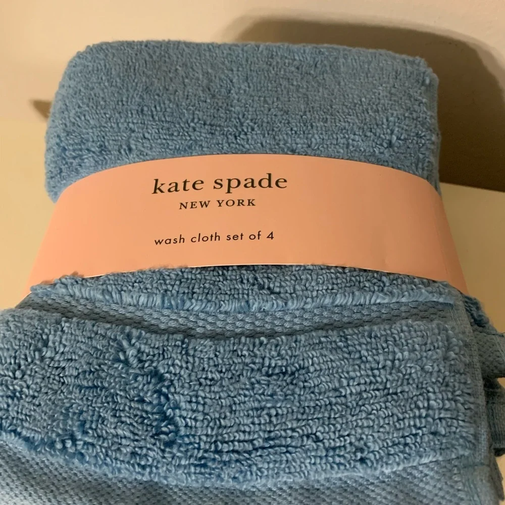 Kate Spade wash cloths, NWT